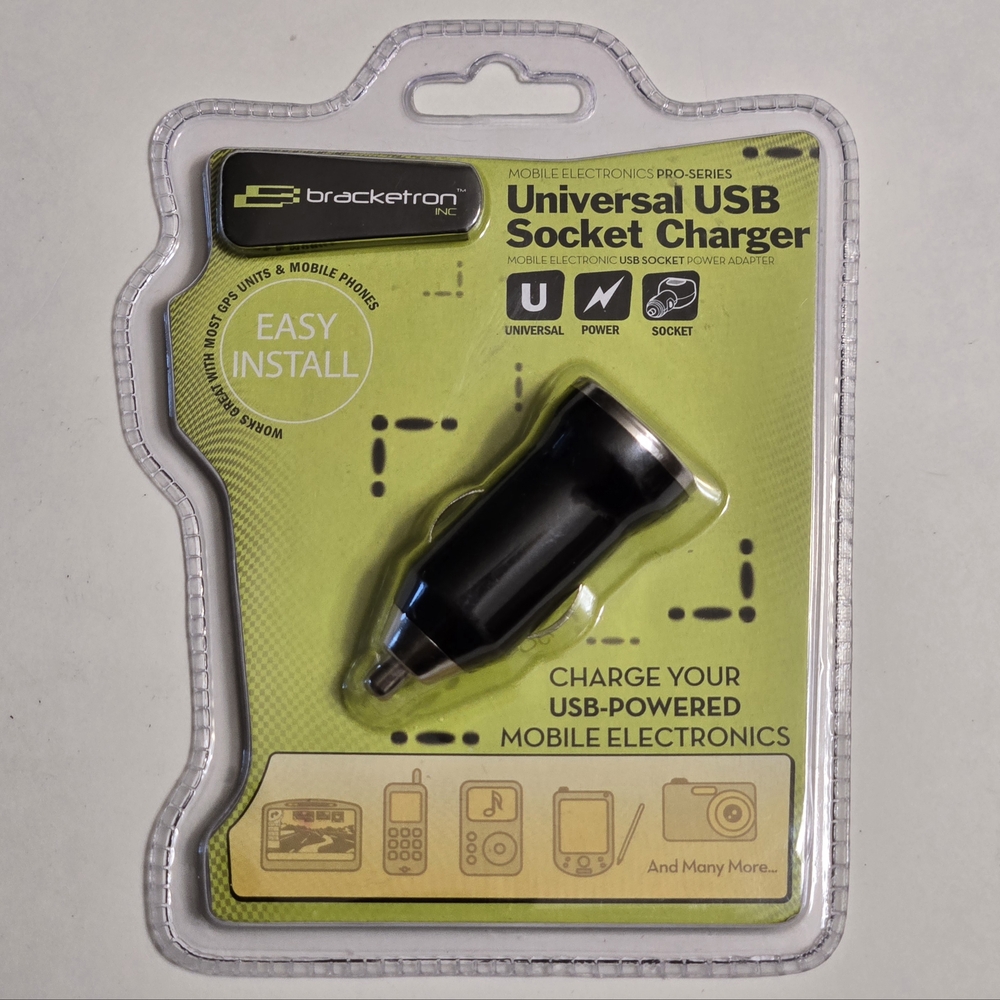 Bracketron Universal USB Socket Charger